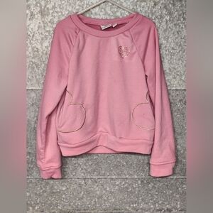 Body Glove Pink Sweater w/Heart Pockets Girls Size 7